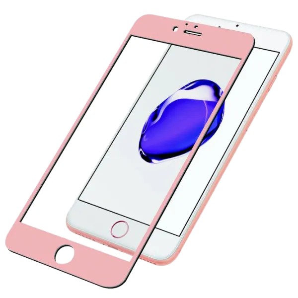 Sticla Protectoare PanzerGlass iPhone 7 Gloss/ Gold Rose photo 1