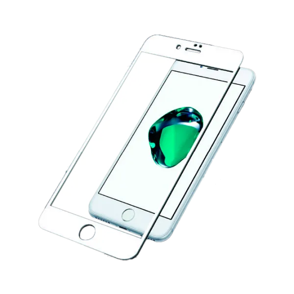 Sticla Protectoare PanzerGlass iPhone 7 Plus 0.33 mm/ Gloss/ White photo 1