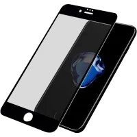 Sticla Protectoare PanzerGlass iPhone 7 Plus 0.33 mm/ Gloss/ Matt Black