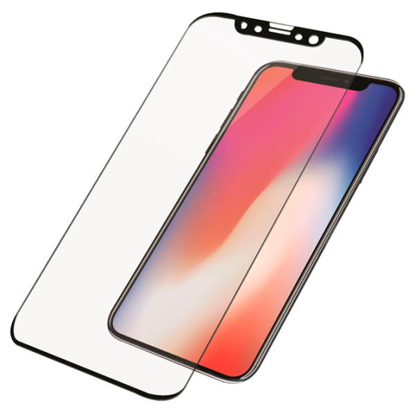 Sticla Protectoare PanzerGlass iPhone X 0.33 mm/ Gloss/ Black photo 1