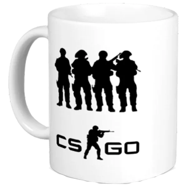 Фан атрибутика Valve 30974 Counter-Strike: Global Offensive/ Черный Белый photo 1