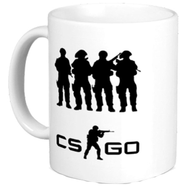 Фан атрибутика Valve 30974 Counter-Strike: Global Offensive/ Черный Белый photo 1