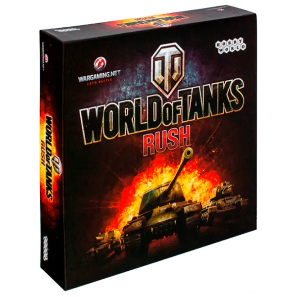 Настольная игра Hobby World Rush 2 World of Tanks/ Желтый Черный photo 1