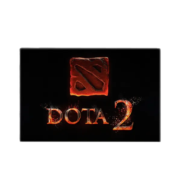 Магнит  Dota 2  Красный Черный photo 1