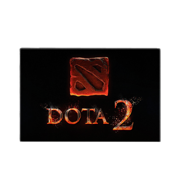 Магнит  Dota 2  Красный Черный photo 1