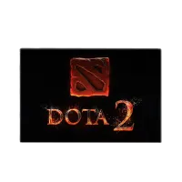 Magnet  Dota 2  Red Black