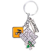 Брелок Rockstar Games GTA V Grand Theft Auto/ Желтый Серебристый