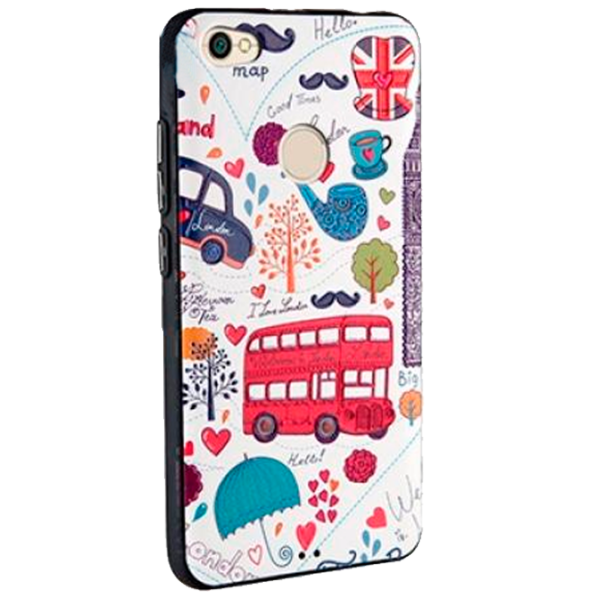 Чехол для смартфона Xiaomi Redmi 5X/ A1 MY COLORS/ Back/ TPU/ London Bus Белый photo 1 Чехол для смартфона Xiaomi Redmi 5X/ A1 MY COLORS/ Back/ TPU/ London Bus Белый photo 1