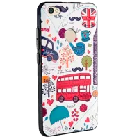 Чехол для смартфона Xiaomi Redmi 5X/ A1 MY COLORS/ Back/ TPU/ London Bus Белый