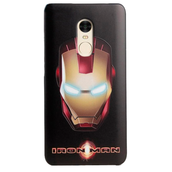 Husa Xiaomi Redmi Note 4X MY COLORS Back/ TPU/ Iron Man  Black photo 1