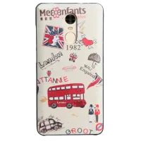 Husa Xiaomi Redmi Note 4X MY COLORS Back/ TPU/ London Bus White