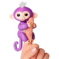 Интерактивная игрушка Fingerlings Monkey 33088002 6+/ Пурпурный