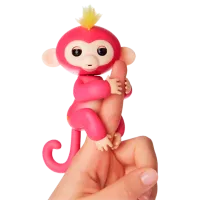 Интерактивная игрушка Fingerlings Monkey 33088003 6+/ Розовый