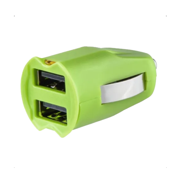 Încărcător auto Hama (123530) Car Charger/ 2.1A/ Green photo 1 Încărcător auto Hama (123530) Car Charger/ 2.1A/ Green photo 1