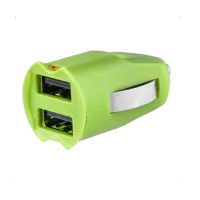 Încărcător auto Hama (123530) Car Charger/ 2.1A/ Green