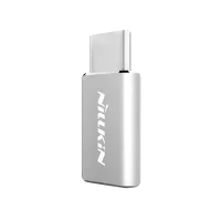 Адаптер Adapter Micro to Type C Серебристый