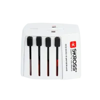 Adapter SKross (302930) World MUV USB/ 2.4 A/ White