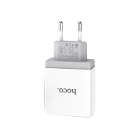 Сетевой адаптер Hoco Bele Type-C 3 A/ Белый