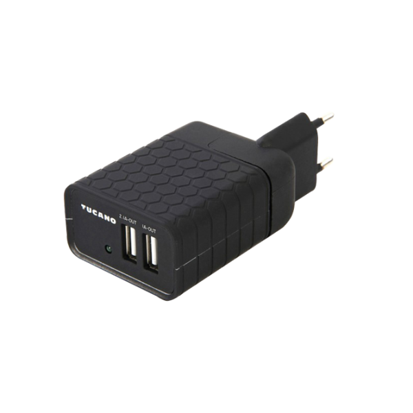 Адаптер Tucano TA-2-USB2BK Euro/ 10 A/ Черный photo 1 Адаптер Tucano TA-2-USB2BK Euro/ 10 A/ Черный photo 1