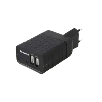 Адаптер Tucano TA-2-USB2BK Euro/ 10 A/ Черный