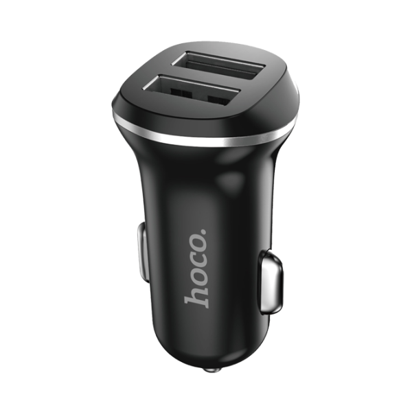 Adapter auto Hoco Z1 2.1 А/ Черный photo 1