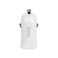 Адаптер Hoco Z12 Автомобильный/ 4.8А/ Белый