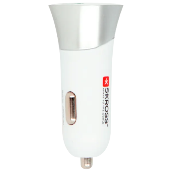 Adapter auto SKross Plus QC 3.4 А/ Белый photo 1