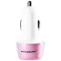 Adapter auto Nillkin Jelly 2.4 А/ Розовый
