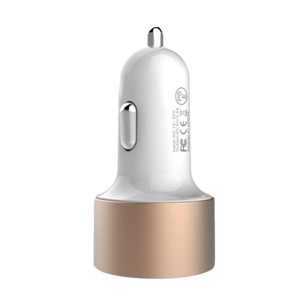 Adapter auto Nillkin  USB Vigor/ 3,4А/ Золотой photo 1 Adapter auto Nillkin  USB Vigor/ 3,4А/ Золотой photo 1