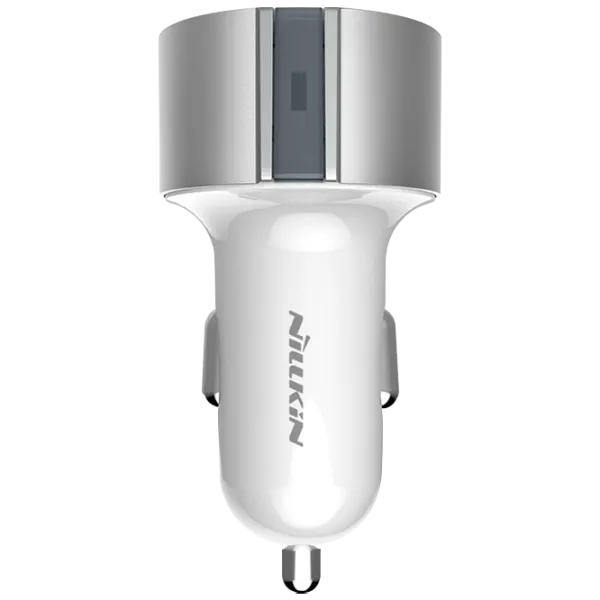 Încărcător auto Nillkin Vigor 3.4 A/ Silver photo 1