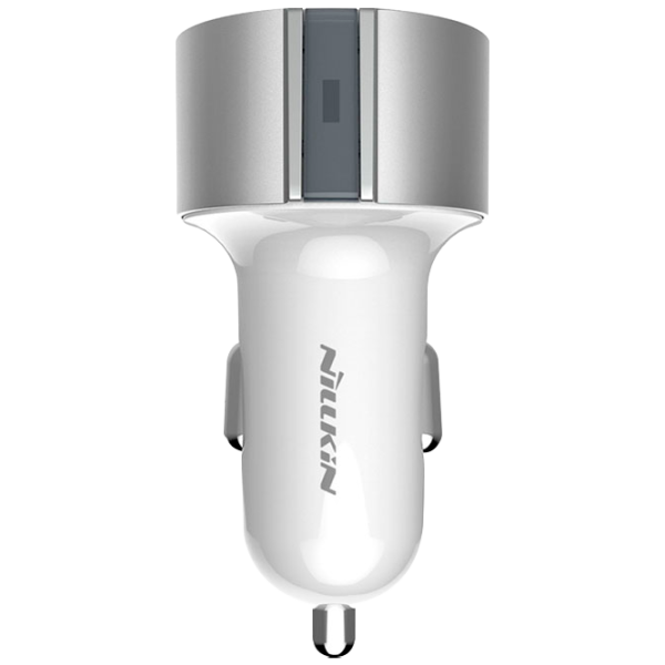 Încărcător auto Nillkin Vigor 3.4 A/ Silver photo 1
