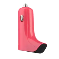 Adapter auto USB F Series  Baseus 2A/ Pink