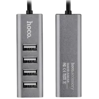 Адаптер Hoco HB1 USB Type-A/ Серебристый