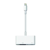 Адаптер Apple MD825ZM/ A Apple Lightning to VGA Adapter Белый