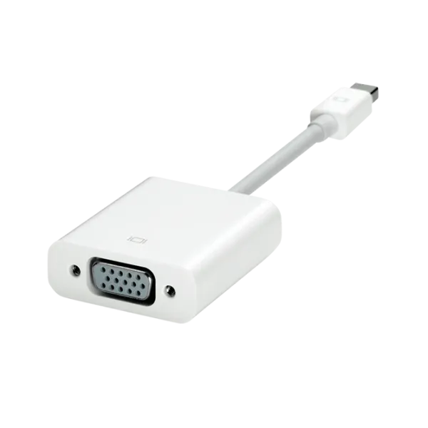 Adapter Mini DisplayPort to VGA MB572Z/B Apple White photo 1 Adapter Mini DisplayPort to VGA MB572Z/B Apple White photo 1