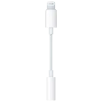 Адаптер MMX62ZM/ A Apple 3.5 mm + Lightning 0.1 м/ Белый
