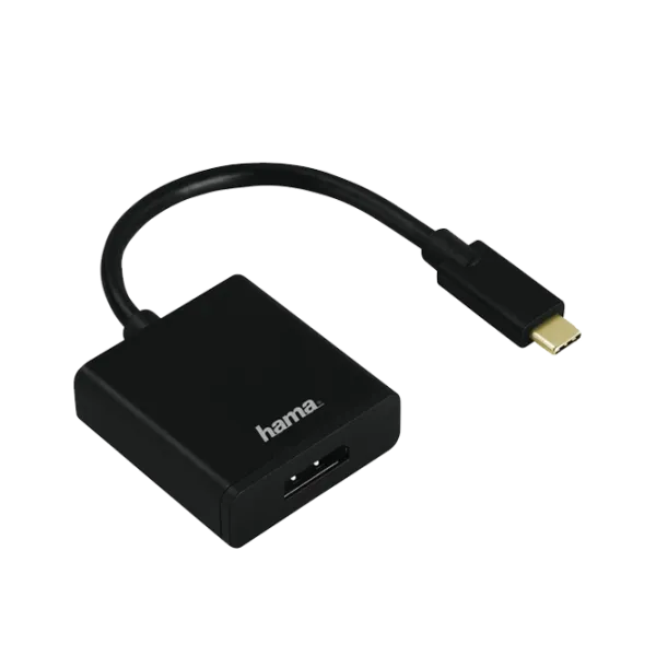 Адаптер Hama Hama 135725 USB-C Adapter for Display Port, Ultra HD Черный photo 1