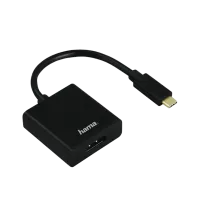 Адаптер Hama Hama 135725 USB-C Adapter for Display Port, Ultra HD Черный