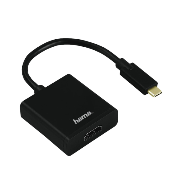 Адаптер Hama Hama 135726 USB-C Adapter for HDMI, Ultra HD Черный photo 1