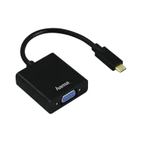 Адаптер USB-C - VGA (135727) Hama Черный