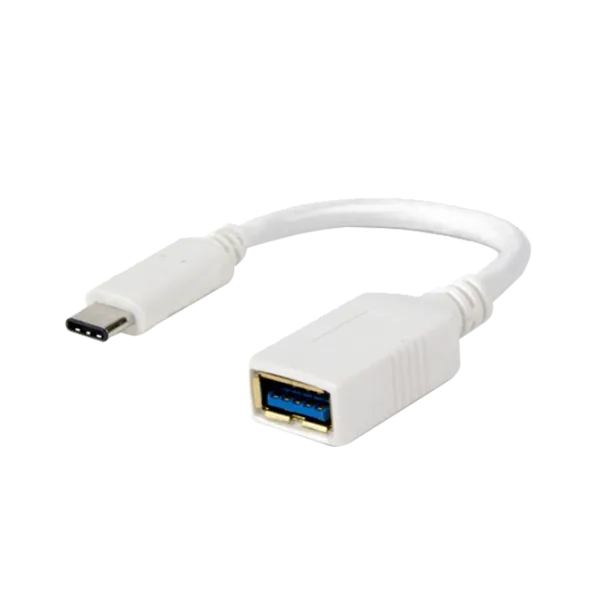 Adapter USB-C(m) to USB A(f)  LMP White photo 1 Adapter USB-C(m) to USB A(f)  LMP White photo 1