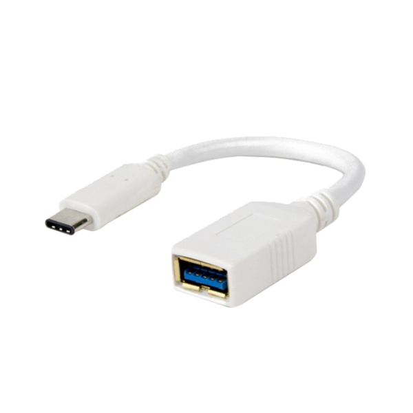 Adapter USB-C(m) to USB A(f)  LMP White photo 1 Adapter USB-C(m) to USB A(f)  LMP White photo 1