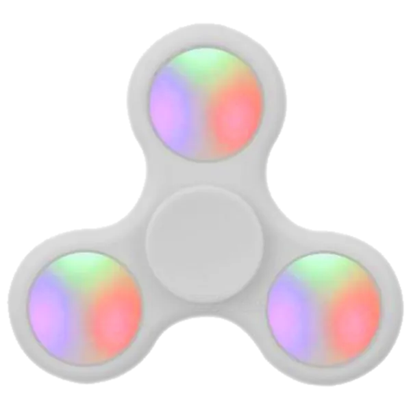 Спиннер Fidget Toys LED Белый photo 1 Спиннер Fidget Toys LED Белый photo 1