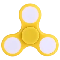 Спиннер Fidget Toys LED Желтый
