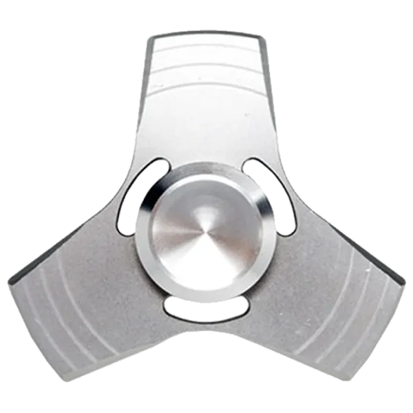 Спиннер Fidget Toys Tri Серебристый photo 1