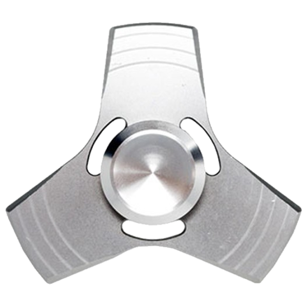 Спиннер Fidget Toys Tri Серебристый photo 1