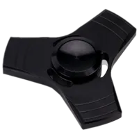 Спиннер Fidget Toys Tri Черный