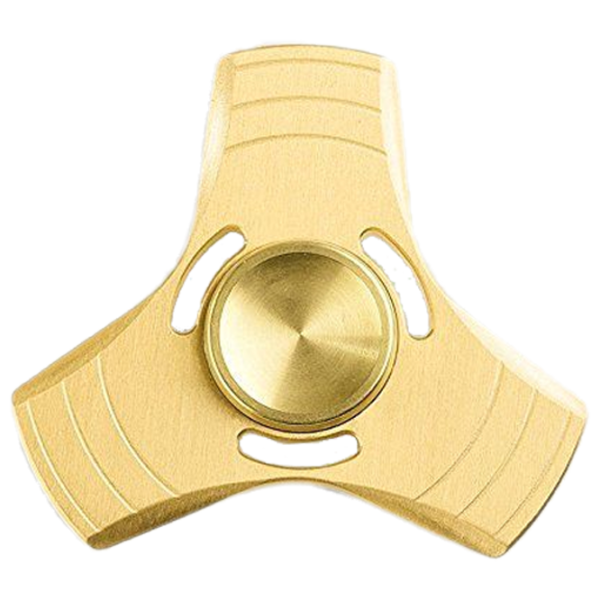 Спиннер Fidget Toys Tri Золото photo 1