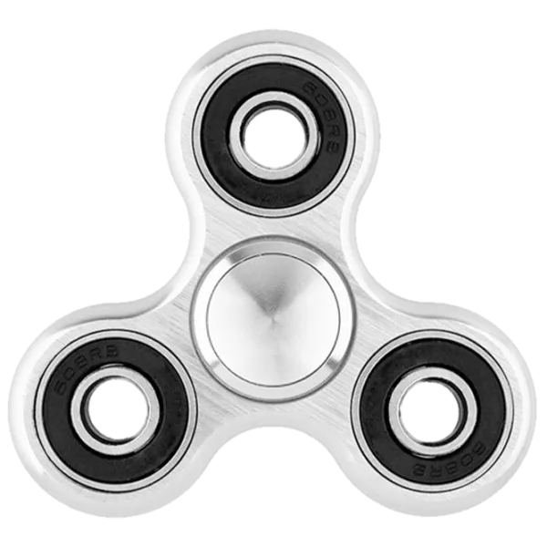Спиннер Fidget Toys Aluminium Серебристый photo 1 Спиннер Fidget Toys Aluminium Серебристый photo 1