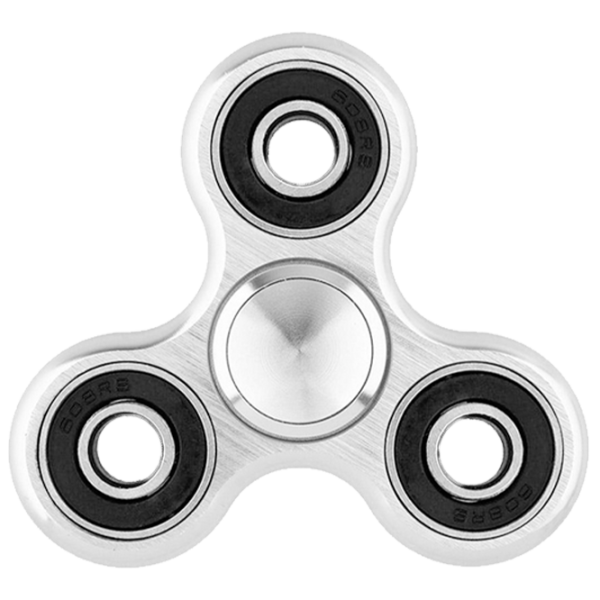 Спиннер Fidget Toys Aluminium Серебристый photo 1 Спиннер Fidget Toys Aluminium Серебристый photo 1